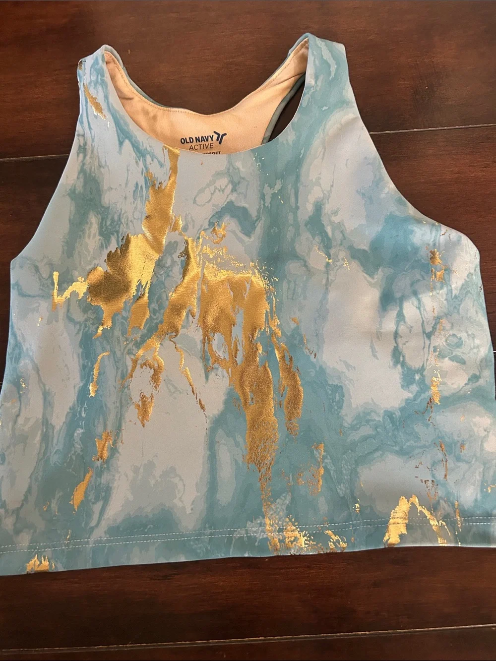 Old Navy Blue and Gold Marble Kids Matching Set